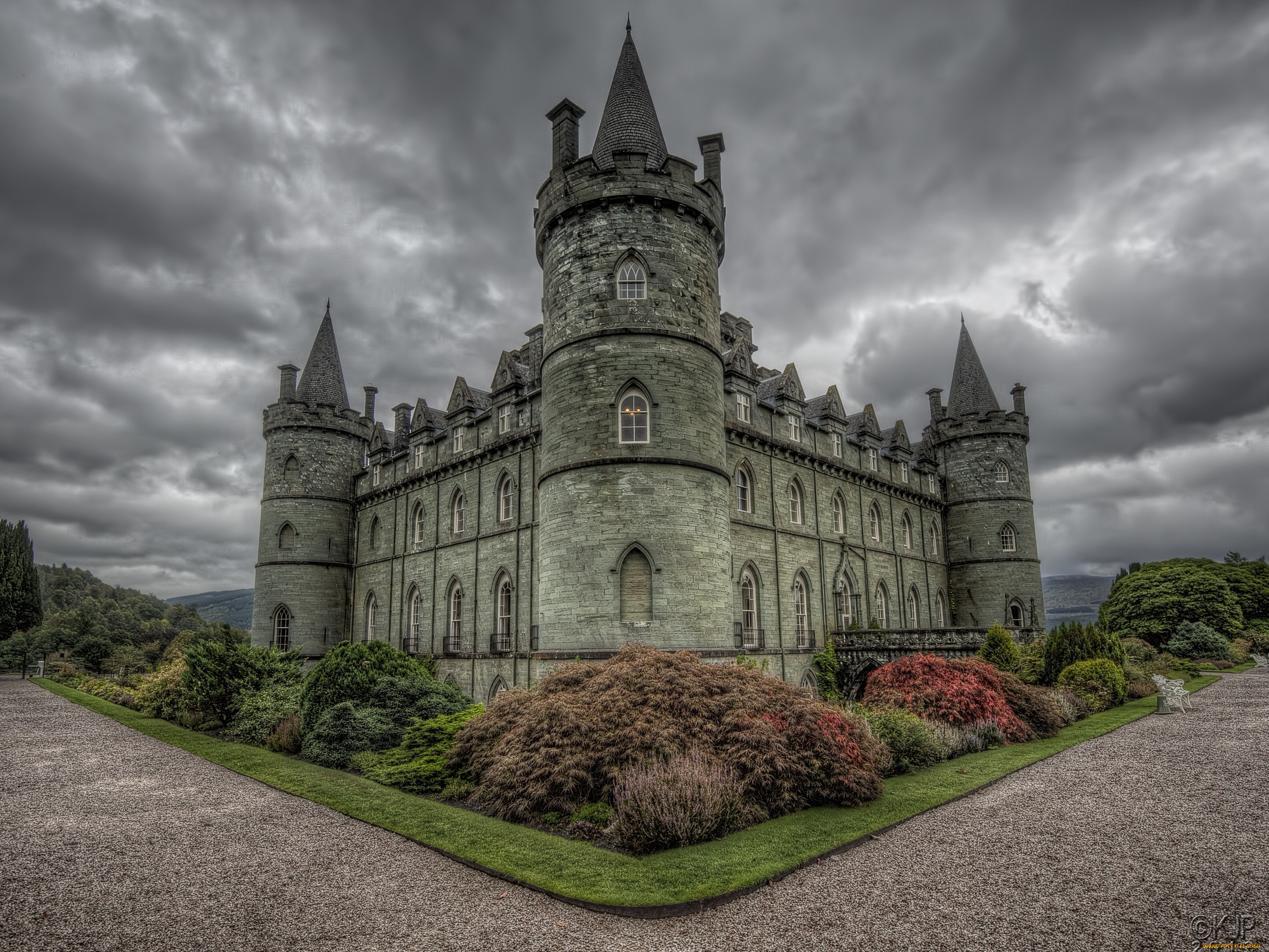 inveraray castle,  scotland, , - ,  ,  , , , , , scotland, inveraray, castle